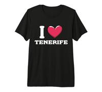 I Love Tenerife Spain Premium T-Shirt
