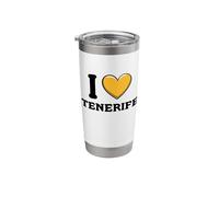 I Love Tenerife Spain Stainless Steel Insulated Tumbler