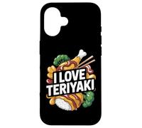 I Love Teriyaki Passionate Flavor Case for iPhone 16