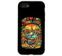 I Love Thailand Vacation Souvenirs Vintage Case for iPhone SE (2020) / 7/8
