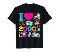 I Love The 2000s 2000's Vintage Style 2000s Retro Party T-Shirt