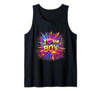 I Love The 80s Classic Retro Vibe Fun Throwback Tank Top