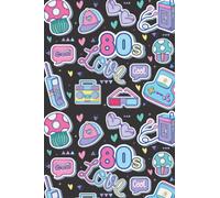 I love the 80's notebook, perfect for journaling, taking notes, brainstorming, prayer and meditation, themed parties, 80's parties, 1980's theme gifts