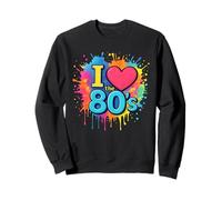 I Love the 80's Old School Fun Times Retro Throwback Sweatshirt