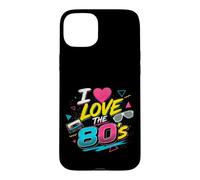 I Love The 80's Retro Cassette shades Pop Art Culture Case for iPhone 15 Plus