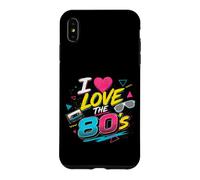 I Love The 80's Retro Cassette shades Pop Art Culture Case for iPhone XS Max