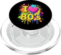 I Love the 80's Vintage Throwback Fun Times Design PopSockets PopGrip for MagSafe