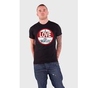 I love The Beatles T Shirt Beatles Black M