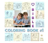 I Love The Bible | Coloring Book #1: Cute Pictures and Stories: Have Fun & Learn about Inspiring Women of the Old Testament
