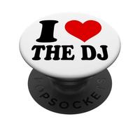 I Love The DJ PopSockets Adhesive PopGrip