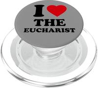 I Love The Eucharist, Christian, Catholic PopSockets PopGrip for MagSafe