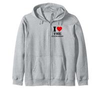I Love The Eucharist, Christian, Catholic Zip Hoodie