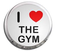 I Love The Gym - Fridge Magnet Memo Clip