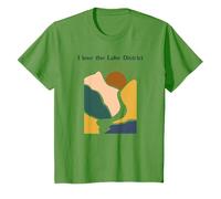 I Love the Lake District, Cumbria, Mountain path T-Shirt
