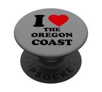 I Love The Oregon Coast, Ocean PopSockets Adhesive PopGrip