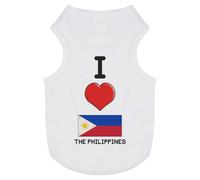 'I Love The Philippines' Pet Dog/Cat T-Shirt (PT00094763)