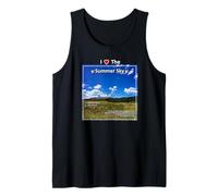 I Love the Summer Sky by Julie Neway Tank Top