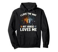 I Love The Way My Horse Loves Me Pullover Hoodie