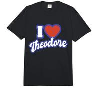 I Love Theodore Comfort Colors Adult Heavyweight T-Shirt