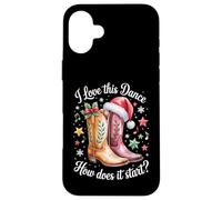 I Love This Dance How Does It Start Line Dance Christmas Case for iPhone 16 Plus