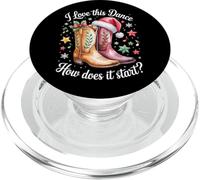 I Love This Dance How Does It Start Line Dance Christmas PopSockets PopGrip for MagSafe