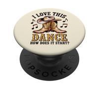I Love This Dance How Does It Start Line Dance PopSockets Adhesive PopGrip