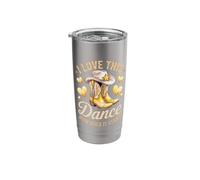 I Love This Dance How Does It Start Line Dance Stainless Steel Insulated Tumbler
