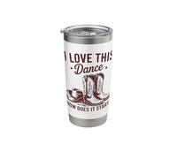 I Love This Dance How Does It Start? Line Dancing Stainless Steel Insulated Tumbler