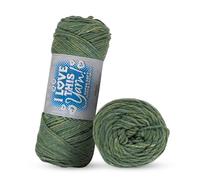 I Love This Yarn 4 - Medium Acrylic Yarn for Crocheting & Knitting - 252 Yards for Blankets, Hats & More - Craft Supplies for Handcrafting Accessories, Dappled Wheat