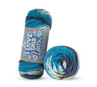 I Love This Yarn 4 - Medium Acrylic Yarn for Crocheting & Knitting - 252 Yards for Blankets, Hats & More - Craft Supplies for Handcrafting Accessories, Nova Scotian Sky