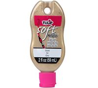 Tulip Fabric Paint – I Love To Create Soft Matte – Metallic Gold – 59 ml (Pack of 1)