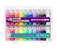 Tulip Dimensional Fabric Paint Set I Love To Create – Multi-colour 22 ml (Pack of 20)