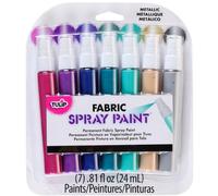I Love To Create Tulip Mini fabric spray paint Metallic 7pcs
