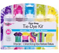 I Love To Create Tulip One Step Tie Dye Ultimate 5 Color Kit, 59 Pieces