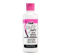 I Love To Create Tulip Soft Fabric Paint 4oz-Matte-Glacier White, Other, Multicoloured, 118.3 ml (Pack of 1)