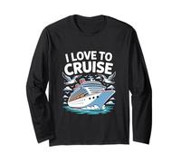 I Love To Cruise Oceanic Journey Escape Long Sleeve T-Shirt