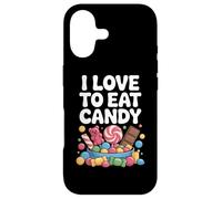 I Love To Eat Candy Sweet Treats Fun Case for iPhone 17
