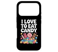 I Love To Eat Candy Sweet Treats Fun Case for iPhone 17 Pro