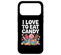 I Love To Eat Candy Sweet Treats Fun Case for iPhone 17 Pro Max