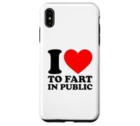 I Love To Fart In Public Case for iPhone XS Max