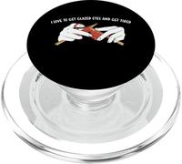 I Love To Get Glazed Eyes And Get Tired Knitting PopSockets PopGrip for MagSafe