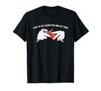 I Love to Get Glazed Eyes and Get Tired Knitting T-Shirt