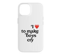 I Love to Make Boys Cry Case for iPhone 14