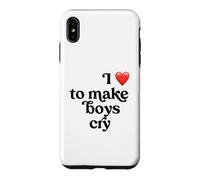 I Love to Make Boys Cry Case for iPhone XS Max