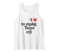 I Love to Make Boys Cry Tank Top