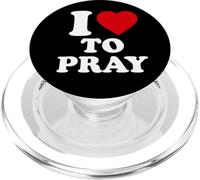 I Love To Pray, Christian PopSockets PopGrip for MagSafe