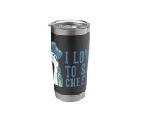 I Love to say Cheese Stainless Steel Insulated Tumbler