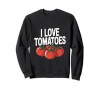 I Love Tomatoes Vegetable Enthusiasts Statement Sweatshirt
