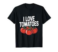 I Love Tomatoes Vegetable Enthusiasts Statement T-Shirt