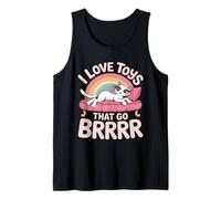 I Love Toys That Go Brrr Funny Inappropriate Embarrassing Tank Top